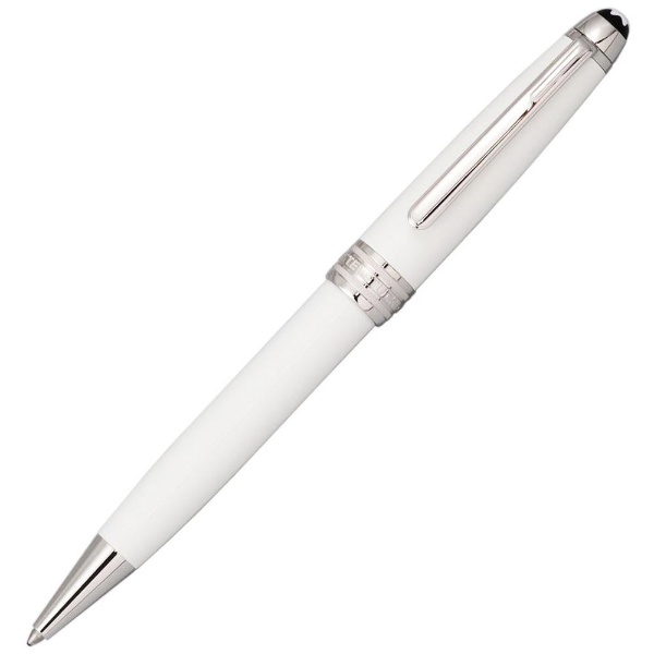 販促通販 モンブラン Montblanc ボールペン ホワイトソリテール 筆記具