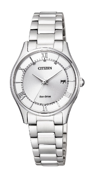 シチズン CITIZEN 腕時計 レディース ES0000-79A シチズン コレクション エコ・ドライブ電波時計 薄型シリーズ 28mm CITIZEN COLLECTION エコ・ドライブ電波（H0F0/日本製） シルバーxシルバー アナログ表示