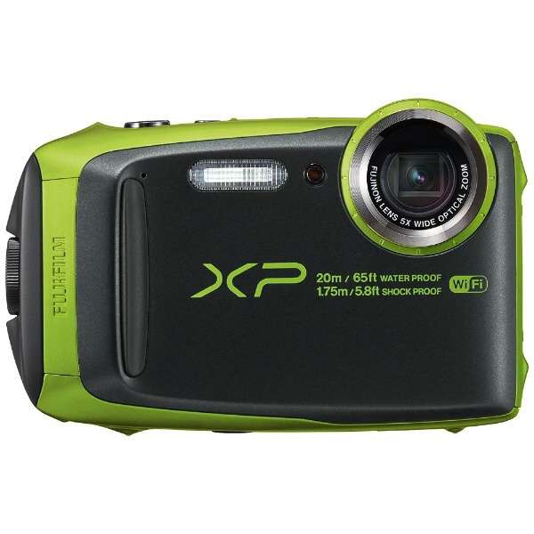 [奥特莱斯商品] 小型的数码照相机FinePix(很好选取)[防水+防尘+耐衝撃]XP120酸橙[生产完毕物品]_2