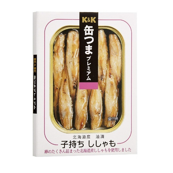 缶つまプレミアム　75g【おつまみ・食品】　北海道産子持ちししゃも　KK　缶つま　通販