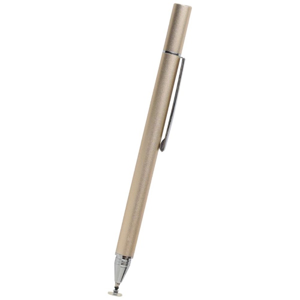 〔タッチペン：静電式〕 ディスク型ペン先 静電式タッチペン NEW OWL-TPSE01-CG ゴールド 期間限定