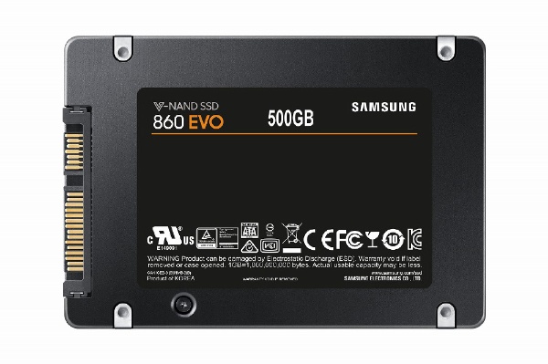 MZ-76E500B/IT 内蔵SSD 860 EVO[PS4動作確認済み] [500GB /2.5インチ] 【バルク品】