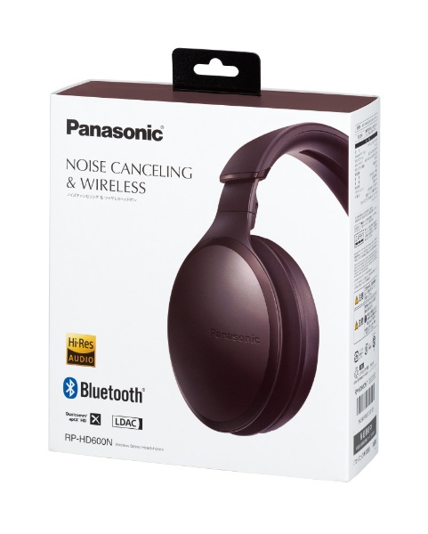 ブルートゥースヘッドホン RP-HD600N T マルーンブラウン [ノイズキャンセリング対応 /Bluetooth対応] パナソニック｜ Panasonic 通販 | ビックカメラ.com