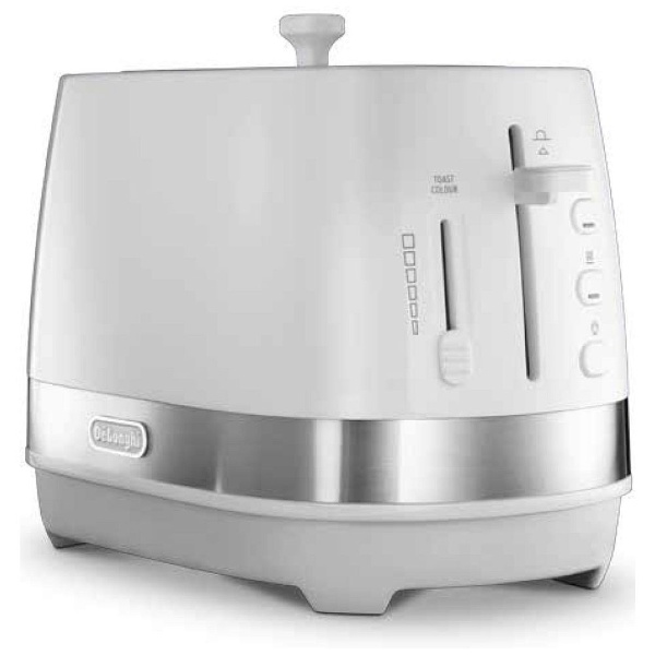 ポップアップトースター ACTIVE SERIES(アクティブシリーズ） トゥルーホワイト CTLA2003J [2枚] Delonghi｜デロンギ  通販 | ビックカメラ.com