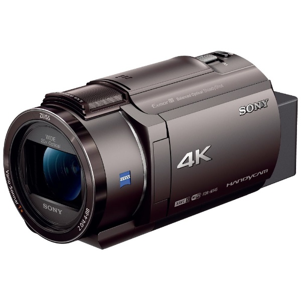 ビックカメラ.com - FDR-AX45 ビデオカメラ ブロンズブラウン [4K対応]