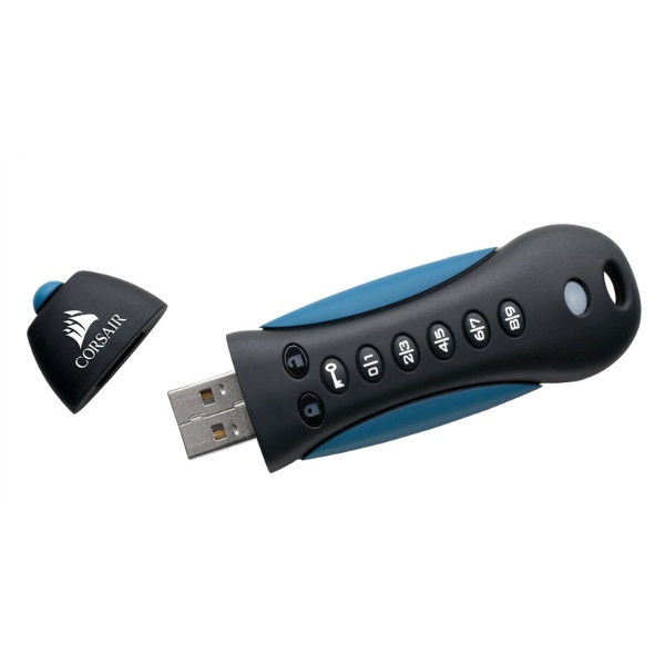 CMFPLA3B-32GB USBメモリ Padlock ブルー [32GB /USB3.0 /USB TypeA /キャップ式]  CORSAIR｜コルセア 通販