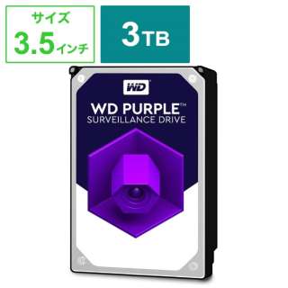 WD30PURZ HDD SATAڑ WD Purple(ĎVXep)64MB [3TB /3.5C`] yoNiz