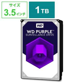 WD10PURZ HDD SATAڑ WD Purple(ĎVXep)64MB [1TB /3.5C`] yoNiz
