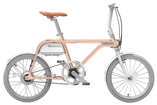 【eバイク】 20型 電動アシスト自転車 TS01（白磁/シングルシフト 
