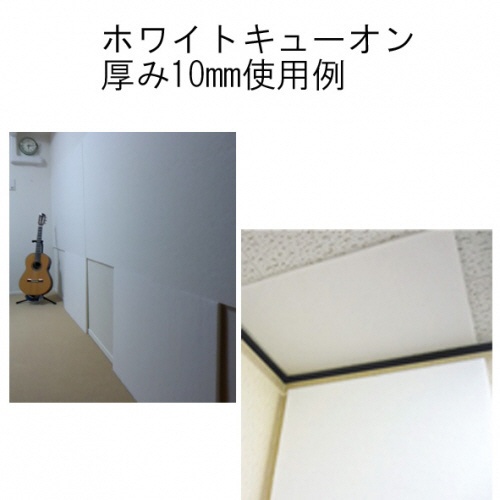 ホワイトキューオン ＜幅600×長910×厚10mm＞ 隙間・天井用 吸音・断熱材 ESW-10-910 東京防音｜tokyo bouon 通販 |  ビックカメラ.com