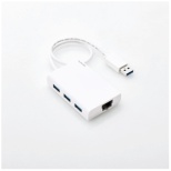 LANϊA_v^ [USB-A IXX LAN /USB-A3] 1GbpsΉ(Chrome/Mac/Windows11Ή) zCg EDC-GUA3H-W