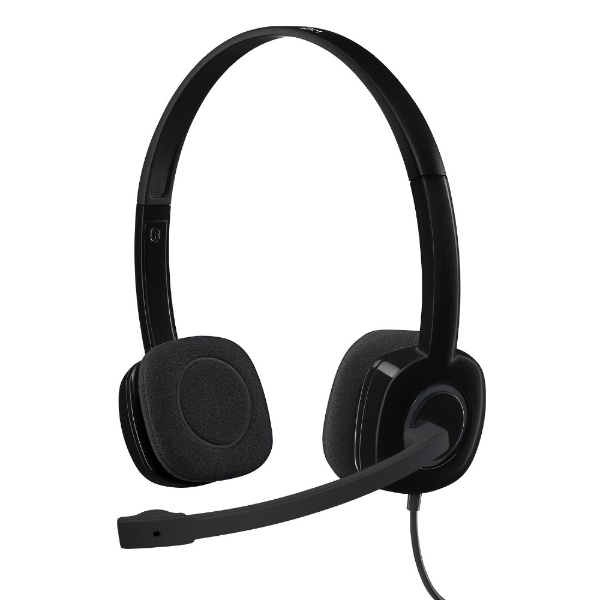 ヘッドセット ブラック H151R [φ3.5mmミニプラグ /両耳 /ヘッドバンドタイプ]