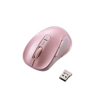 マウス ピンク M-NK01DBSPN [BlueLED /無線(ワイヤレス) /5ボタン /USB]