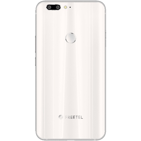 FREETEL REI 2 Dual ホワイト 「FTJ17A00WH」 Android 7.1.1 Nougat 5.5inch FULL HD  メモリ/ストレージ： 4GB/64GB nanoSIMx2 SIMフリースマートフォン
