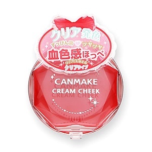 クリームチーク CL01(クリアレッドハート) キャンメイク｜CANMAKE 通販 | ビックカメラ.com
