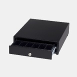 キャッシュドロア（黒） DRW-A01-K　Airレジ対応商品