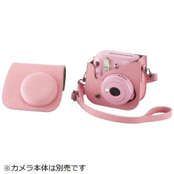 カメラケース（速写ケース） “チェキ” instax mini 8+用 ストロベリー