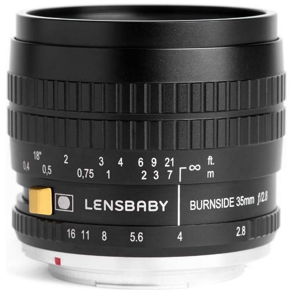 カメラレンズ Burnside35（バーンサイド35） ブラック [ニコンF /単焦点レンズ] レンズベビー｜LENSBABY 通販 