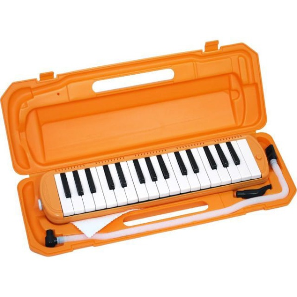 鍵盤ハーモニカ P3001-32K/OR オレンジ