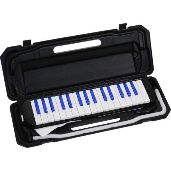 键盘口琴P3001-32K/BKBL黑色/蓝色_1