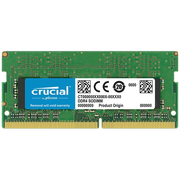 crucial 16GB 2枚 SODIMM DDR4 PC4-25600PC/タブレット