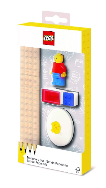 鉛筆 文具セット］ LEGO ステーショナリー ミニフィグセット 37528
