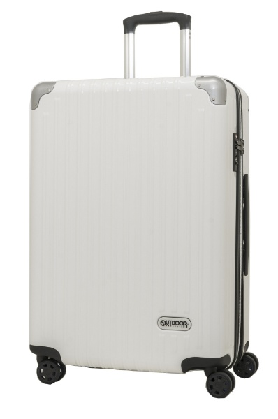 スーツケース ファスナーキャリー 63L OD-0757-60-WHH 当店一番人気 72L NEW売り切れる前に☆ ホワイトヘアーライン