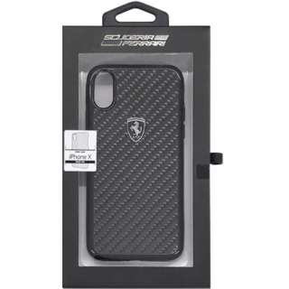 iPhoneX HERITAGE Collection Real Carbon Hard P[X FEHCAHCPXBK