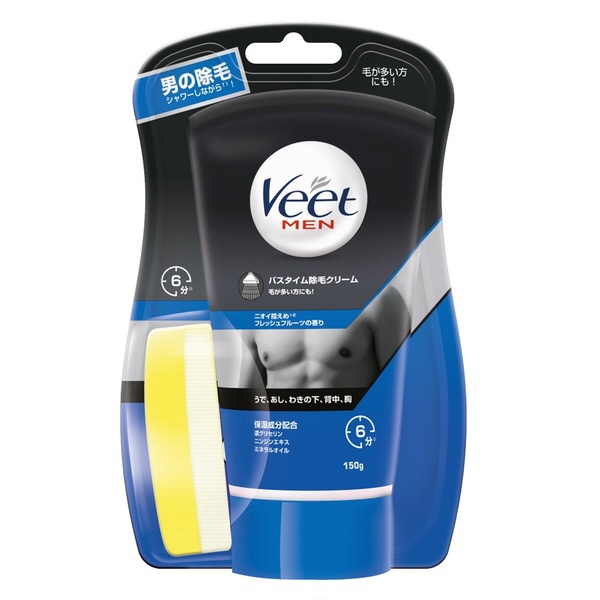 Veet(ヴィート) メン バスタイム 除毛クリーム 敏感肌用 （150g
