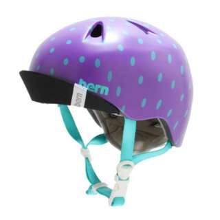 子供用ヘルメット NINA Satin(Purple Polka Dot/S-Mサイズ：51.5～54.5cm） VJGSPPV