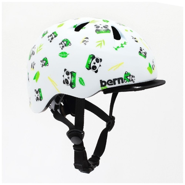 幼児用ヘルメット TIGRE ALL SEASON （Satin White Panda Logo/ XXSサイズ：47～51cm）  BE-BB00Z18SWP-10 BERN｜バーン 通販