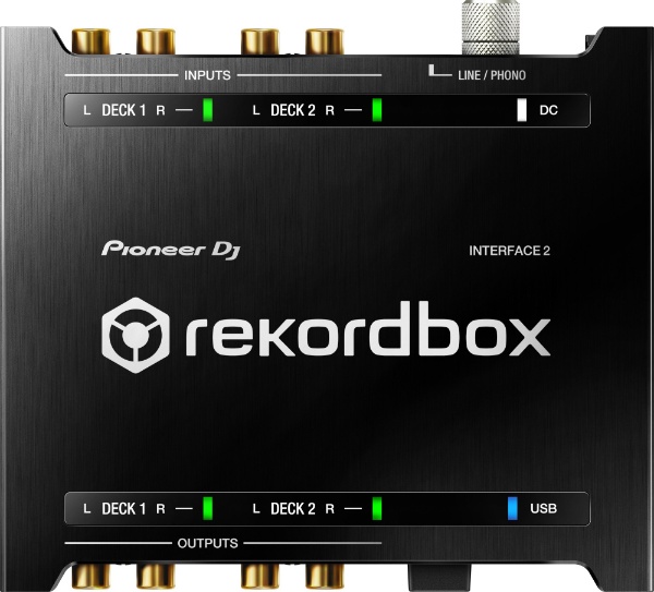 rekordbox 専用 2ch オーディオインターフェース INTERFACE2