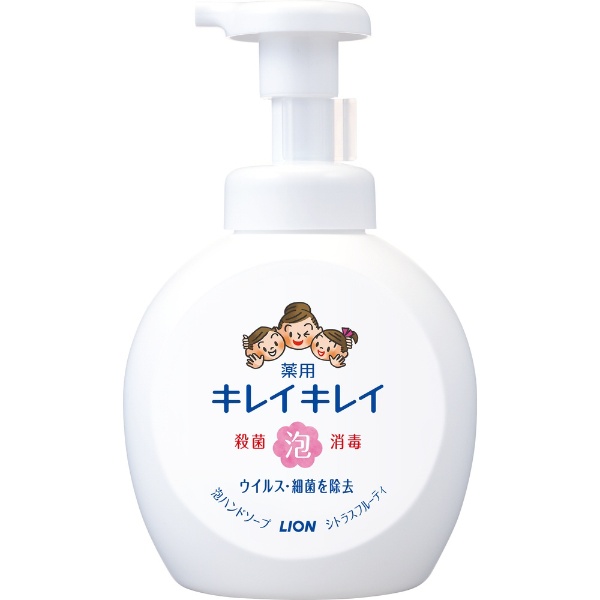 很好看的很好看的有药效泡handosopushitorasufuruti的香味本体大型500ml[洗手液]shitorasufuruti