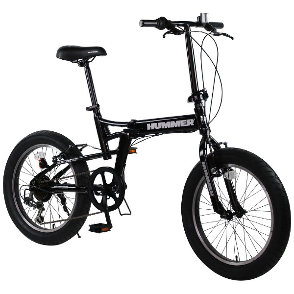 折りたたみ自転車 FAT-BIKE ブラック FDB206FAT_BIKE [外装6段 /20インチ] 【キャンセル・返品不可】