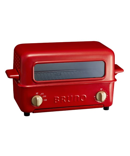 新品 BRUNO トースターグリル BOE033-RD レッド
