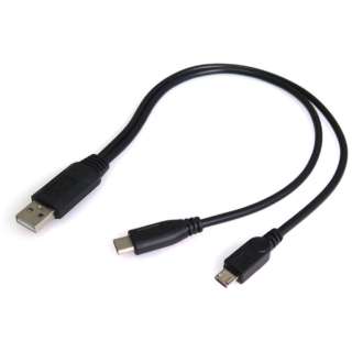 USB-A  USB-C{micro USBP[u m[d /0.3m /USB2.0n ubN GMC12Y