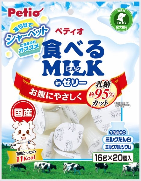 食べるミルク inゼリー 16g×20個入 ペティオ｜Petio 通販 | ビックカメラ.com