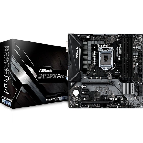 マザーボード Intel B360チップセット搭載 B360M Pro4 [MicroATX] ASROCK｜アスロック 通販 | ビックカメラ.com