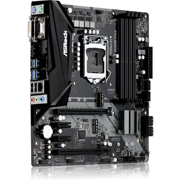 マザーボード　Intel B360チップセット搭載 B360M Pro4 [MicroATX]