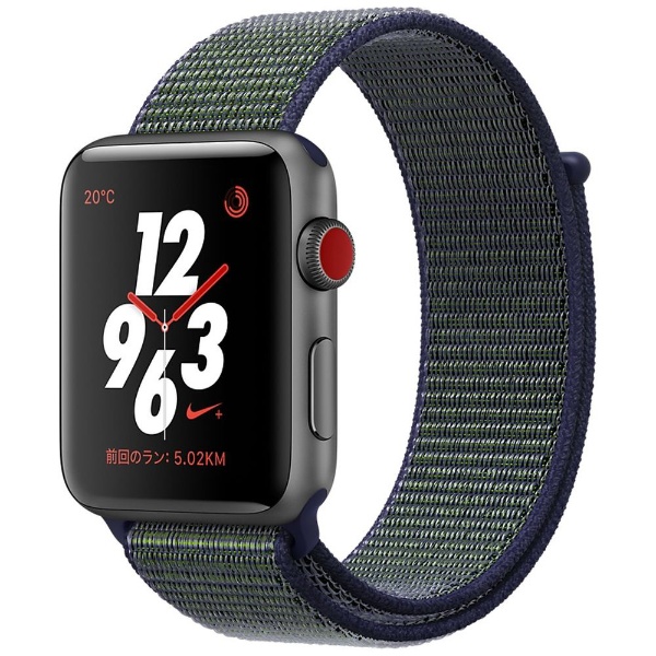 Apple Watch Nike+ 42mm MP012J/A スペースグレイスマートフォン本体