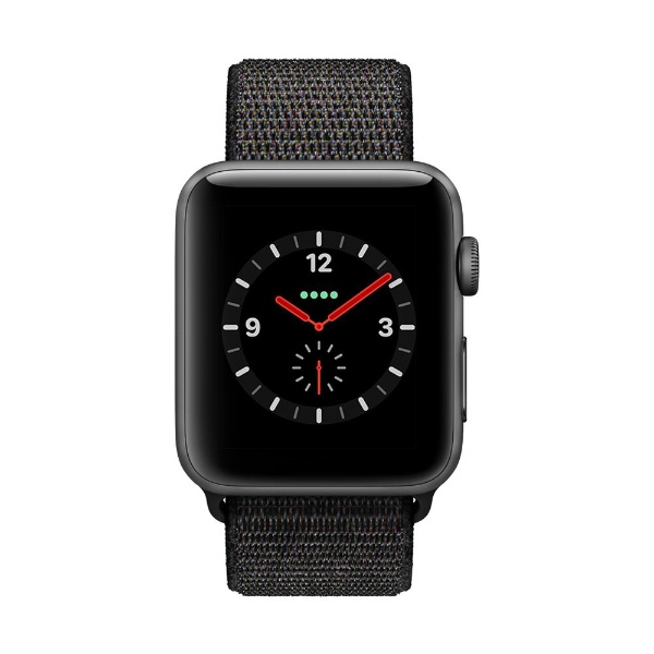 Apple Watch Series 3（GPS + Cellularモデル）- 42mmスペースグレイ 