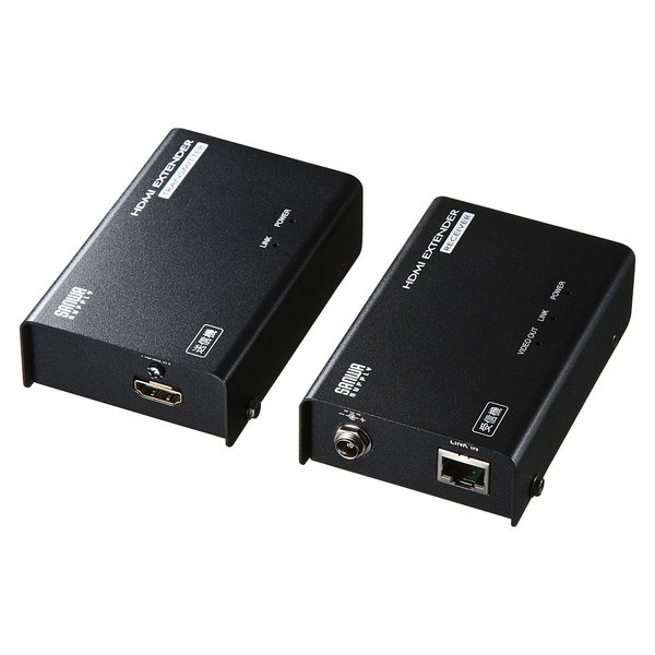 HDMIエクステンダー(セットモデル) ブラック VGA-EXHDLT [1入力 /1出力