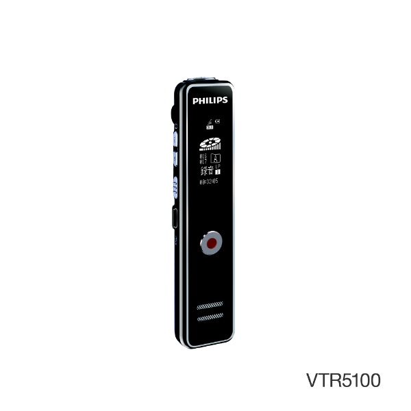 VTR5100 ICレコーダー ブラック [8GB] フィリップス｜PHILIPS 通販 ...