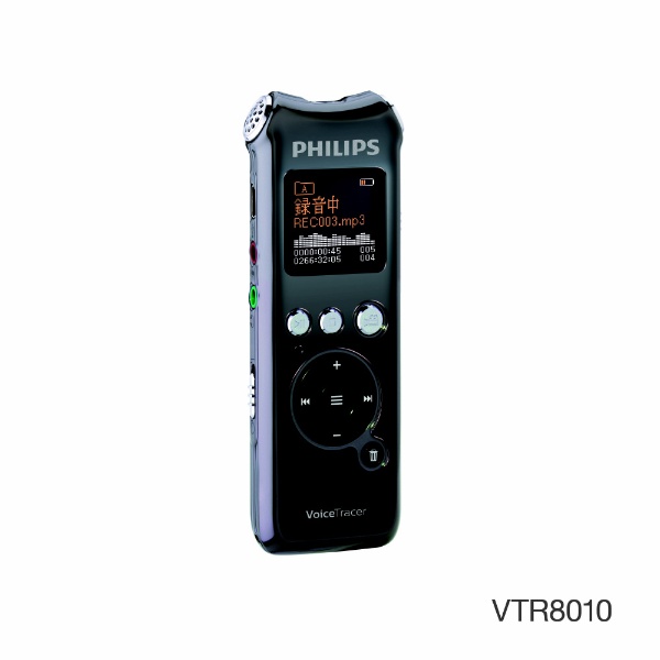  VTR8010 ICレコーダー ブラック [16GB /ワイドFM対応]
