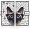 NYAGO 501SO纤细笔记本型包NYAGO笔记本可爱的眼鏡面部猫暹罗501SO-BNG2S2247-78_2