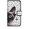 NYAGO iPhone6s纤细笔记本型包NYAGO笔记本可爱的眼鏡面部猫暹罗iPhone6s-BNG2S2247-78