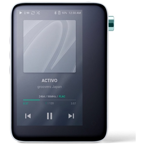 デジタルオーディオプレーヤー クールホワイト ACTIVO-CT10-WHT [16GB 