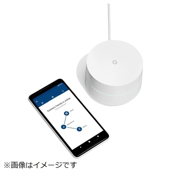 Google Wifi GoogleWifi ホワイト GA00157-JP 【処分品の為、外装不良による返品・交換不可】