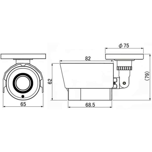 全高清超广角高图像质量防水型AHD相机MTW-S37AHD_2
