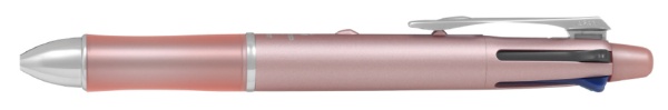 ドクターグリップ 4+1(シャープ0.5mm) 多機能ボールペン ピンク